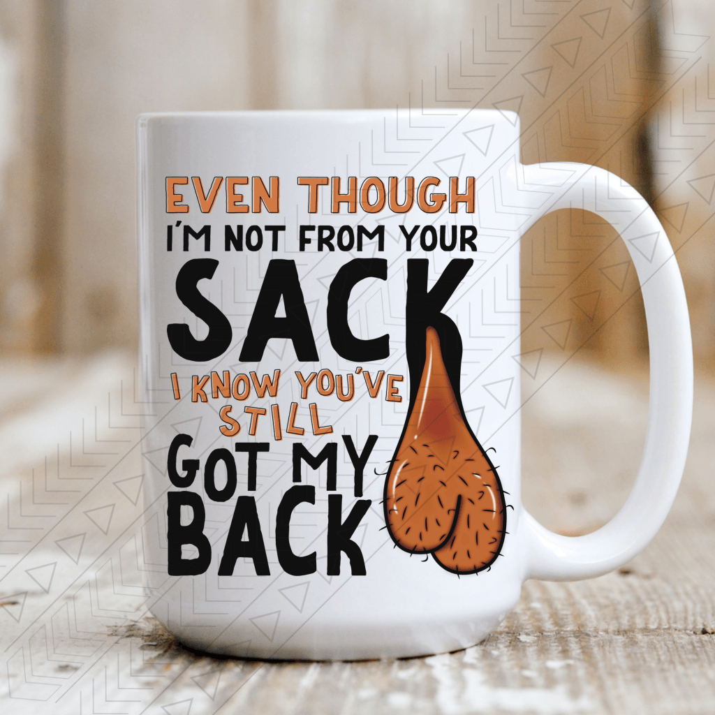 I Know You Got My Back Ceramic Mug 15Oz / Dark Mug