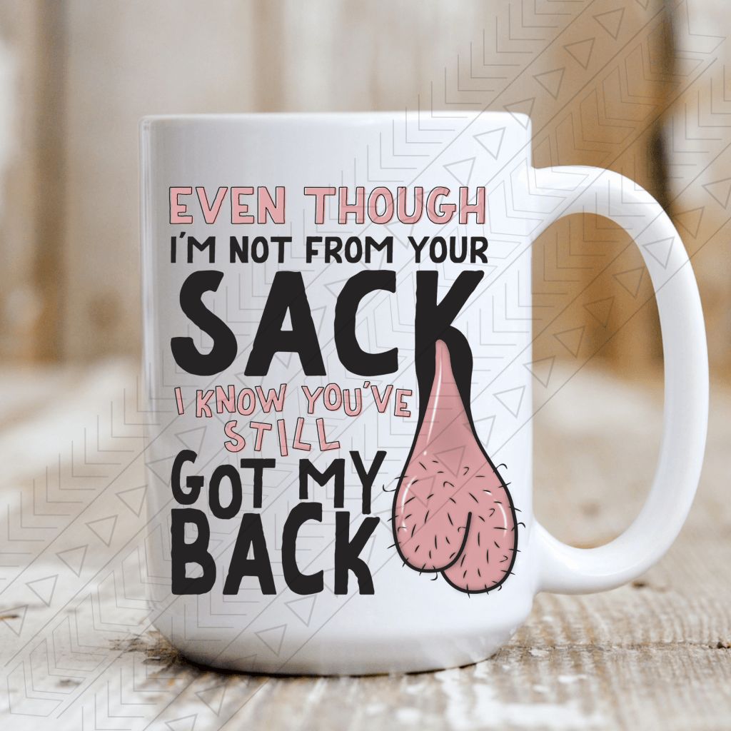 I Know You Got My Back Ceramic Mug 15Oz / Pink Mug