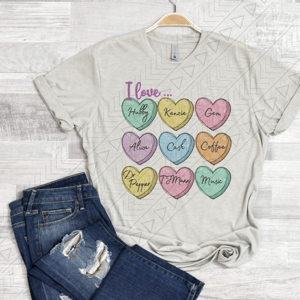 I Love... (Custom) Shirts & Tops