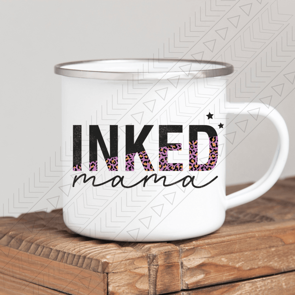 Inked Mama Enamel Mug Mug