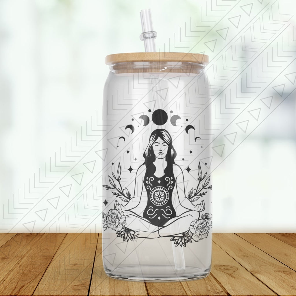 Inner Peace Glass Can