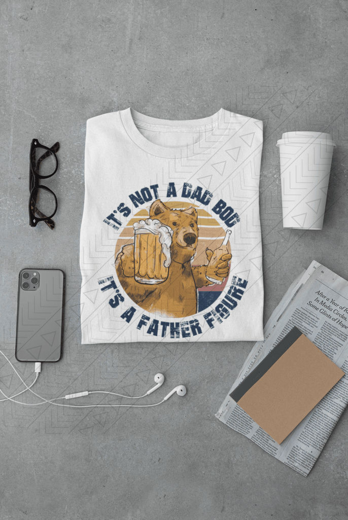 Its Not A Dad Bod A Father Figure (Beer Bear) Shirts & Tops