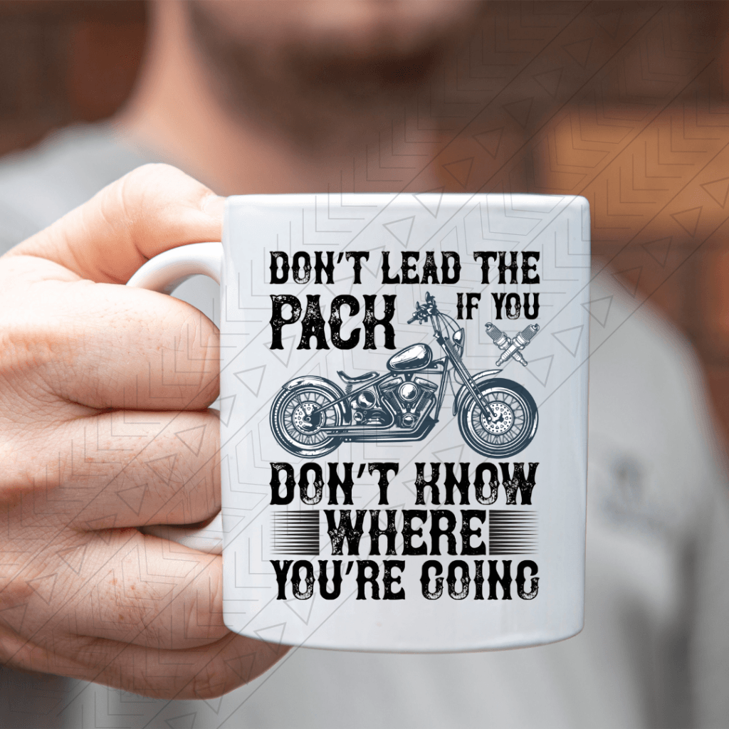 Lead The Pack Motorcycle Mug