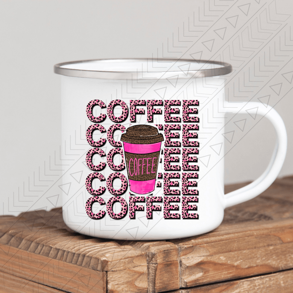 Leopard Coffee Stacked Mug
