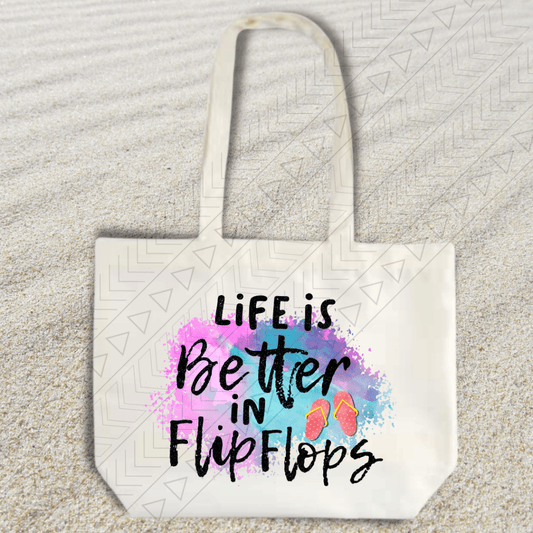 Life Is Better In Flipflops Tote Tote