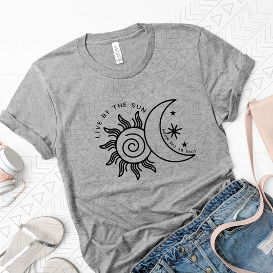 Live By The Sun Love Moon Shirts & Tops