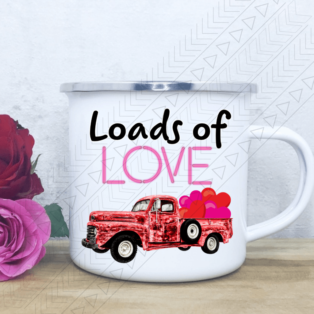 Loads Of Love Pickup Enamel Mug Mug