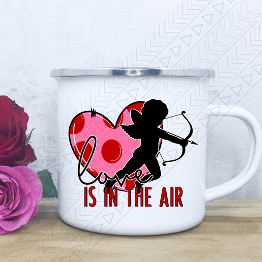 Love Is In The Air Enamel Mug Mug