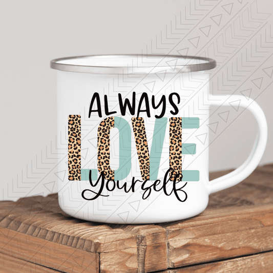 Love Yourself Enamel Mug Mug