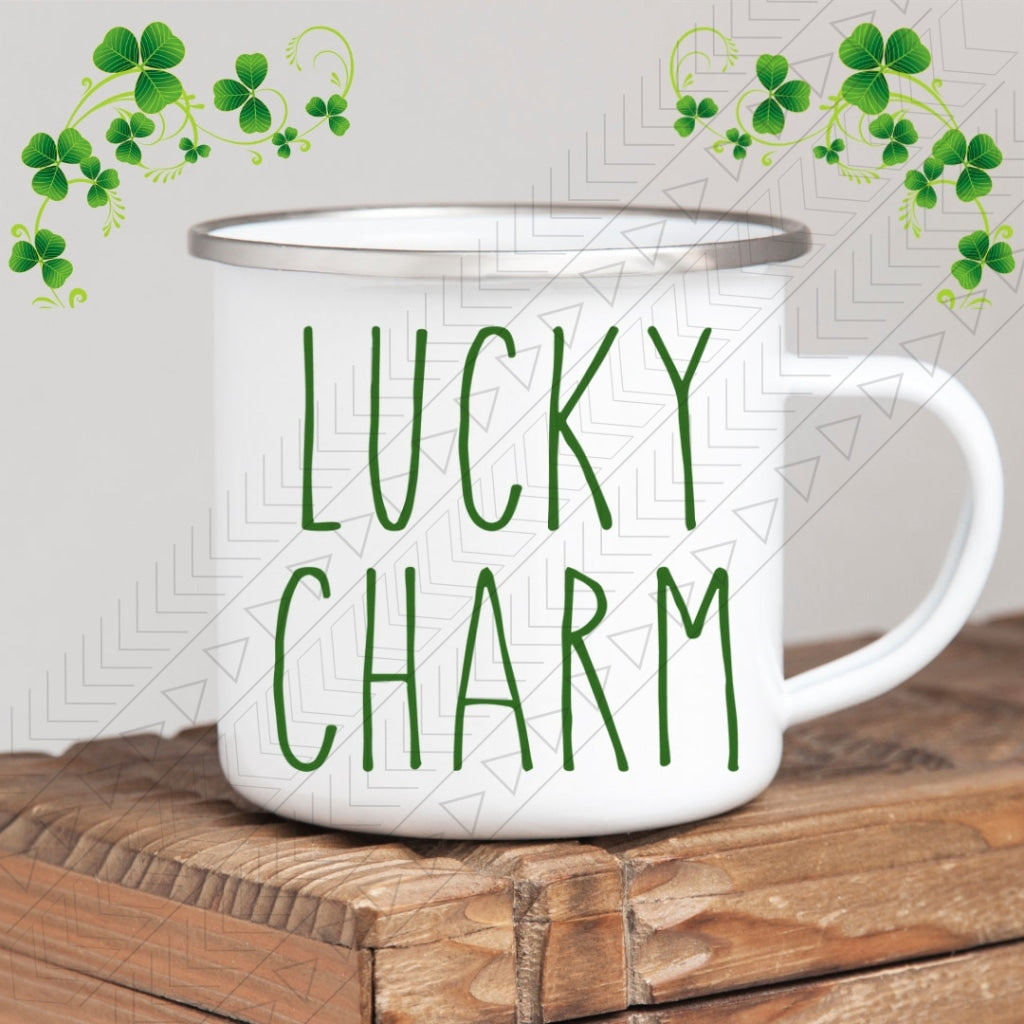 Lucky Charm Enamel Mug Mug