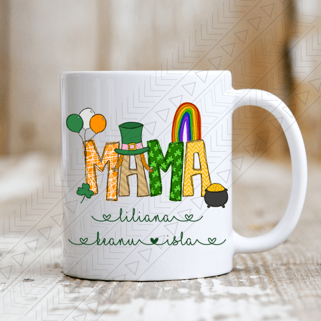 Mama Custom St. Patty Ceramic Mug 11Oz Mug