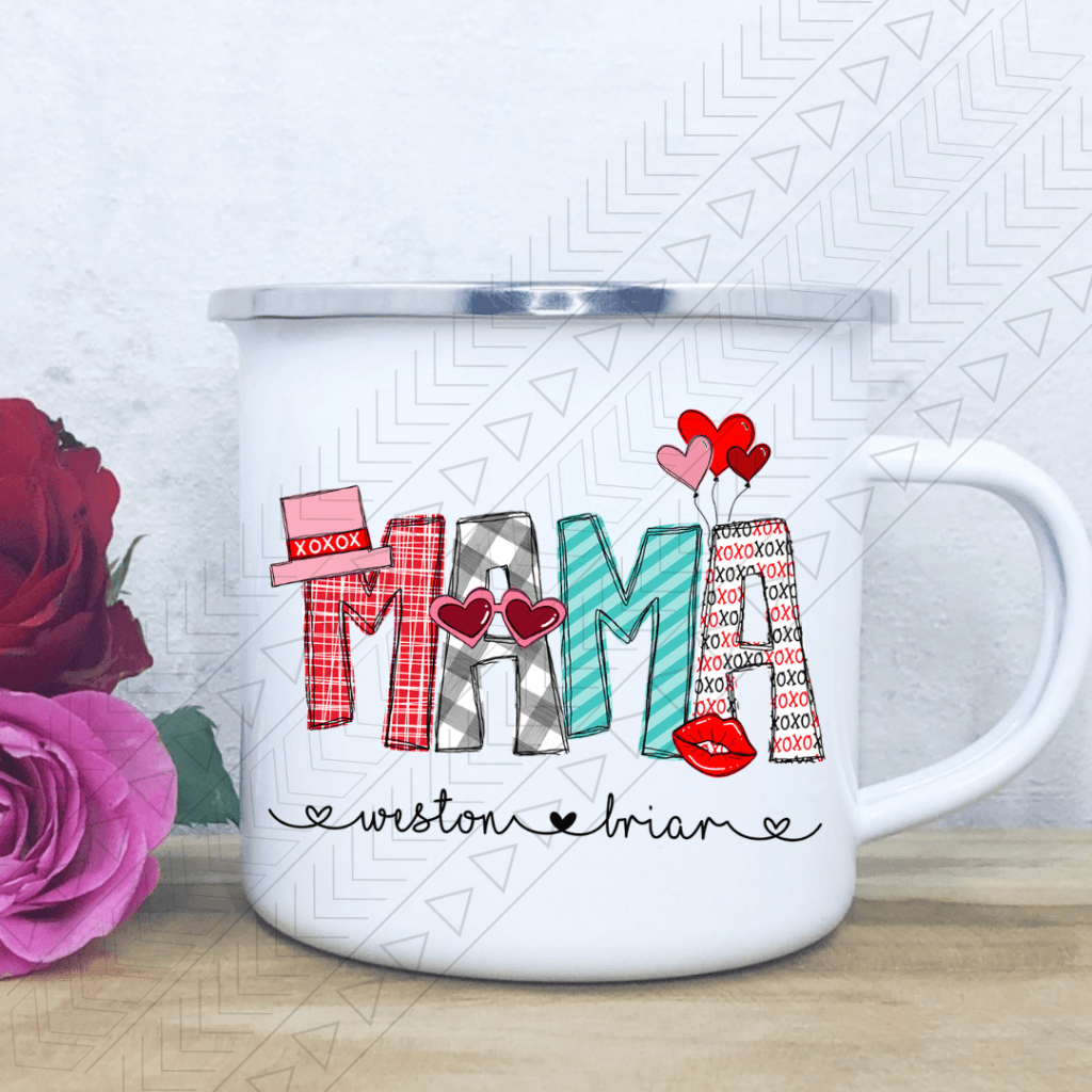 Mama Custom Valentine Mug