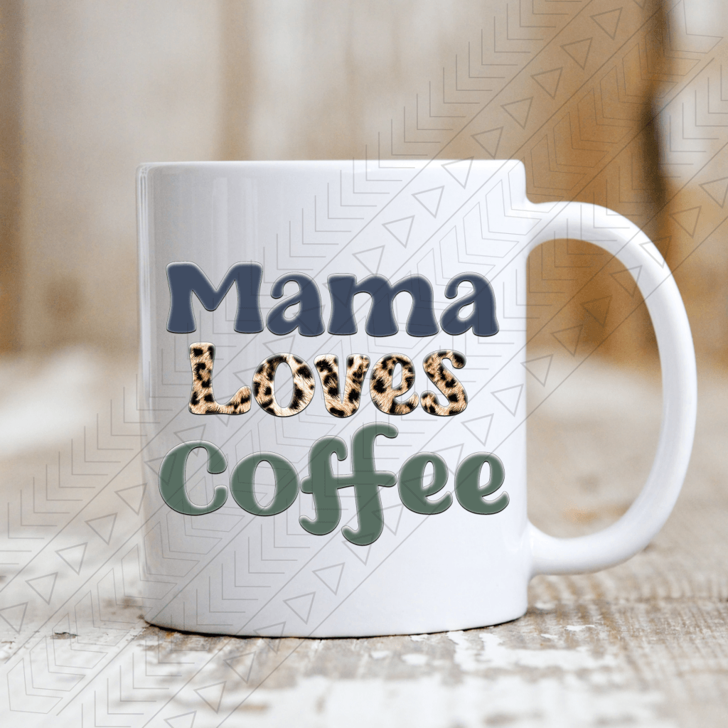 Mama Loves Coffee Mug