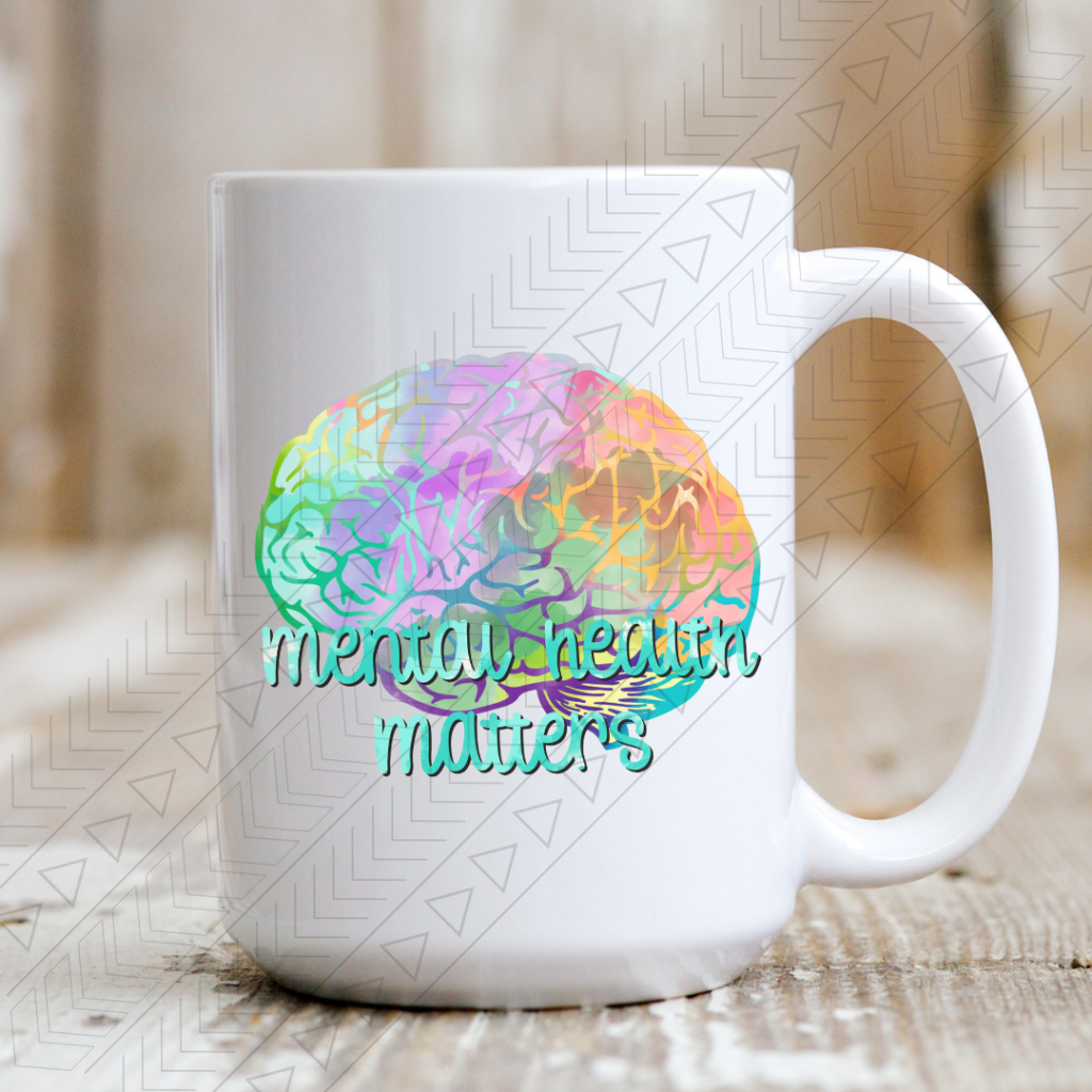 Mental Health Matters Ceramic Mug 15Oz Mug