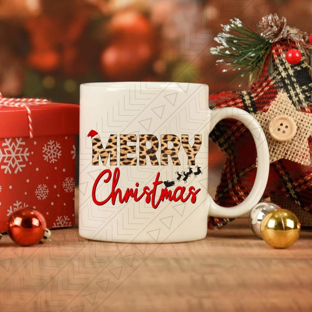 Merry Christmas Ceramic Mug 11Oz Mug