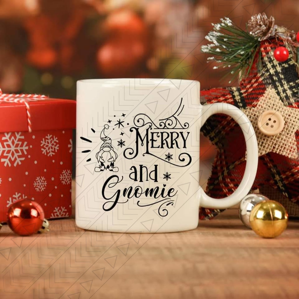 Merry & Gnomie Ceramic Mug 11Oz Mug