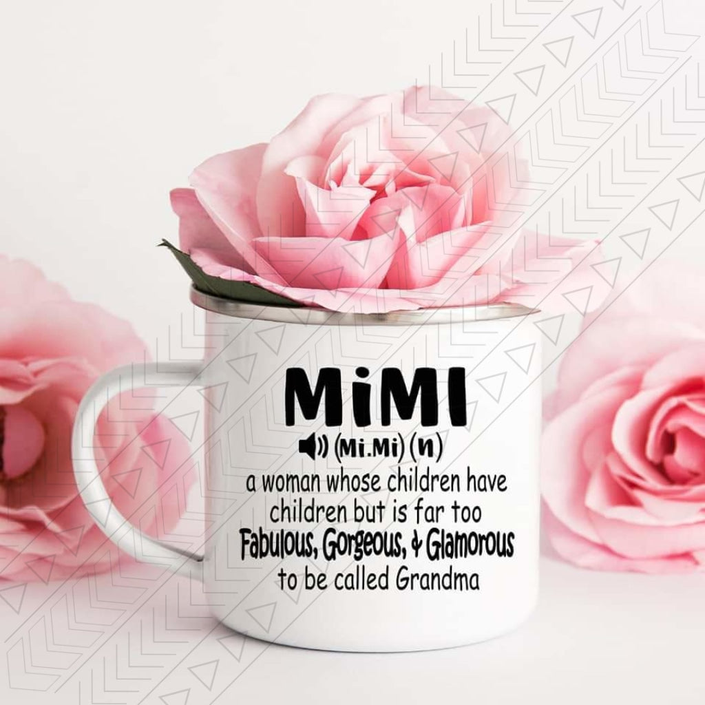 Mimi Definition Enamel Mug Mug