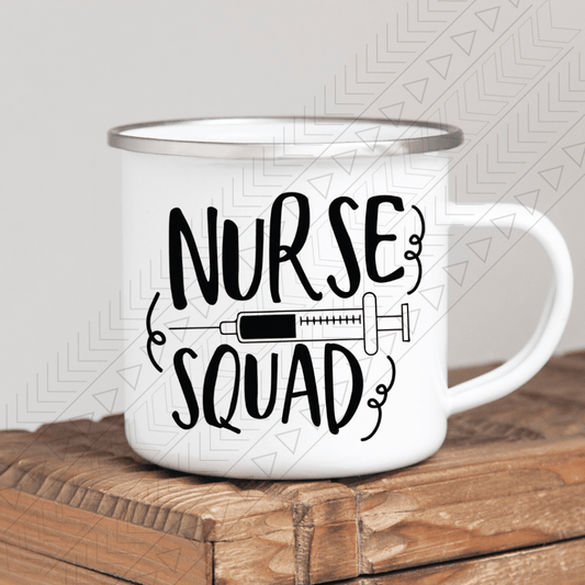 Nurse Squad Enamel Mug Mug