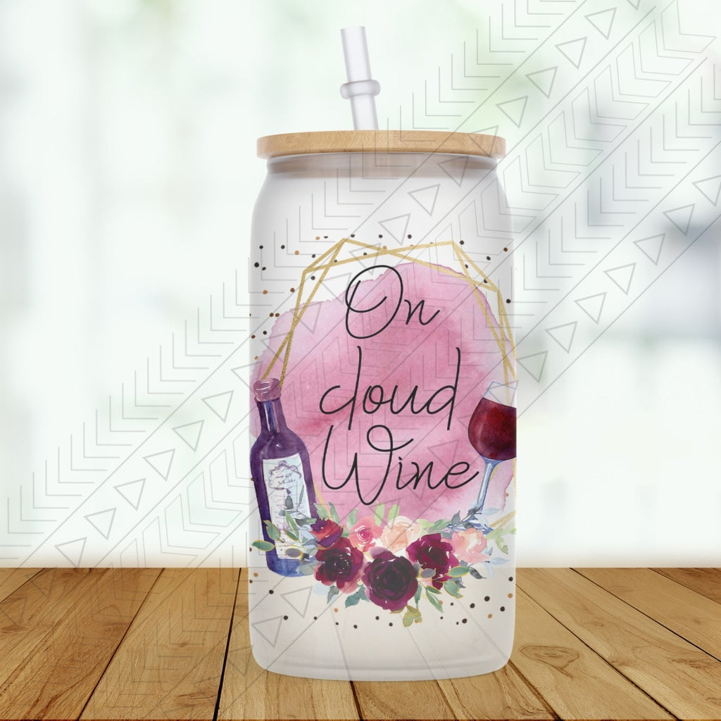 On Cloud Wine Glass Can