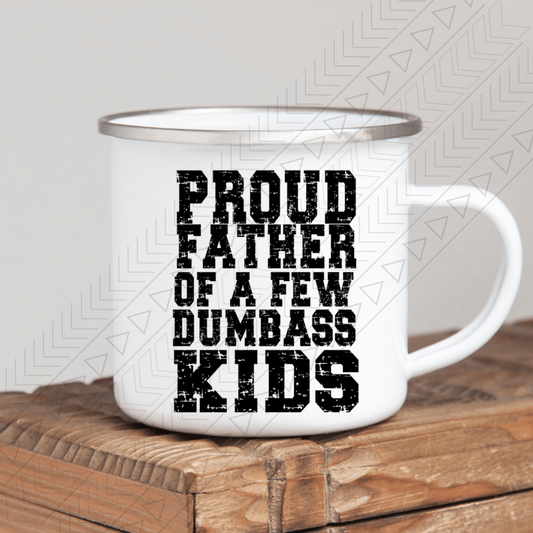 Proud Father Enamel Mug Mug
