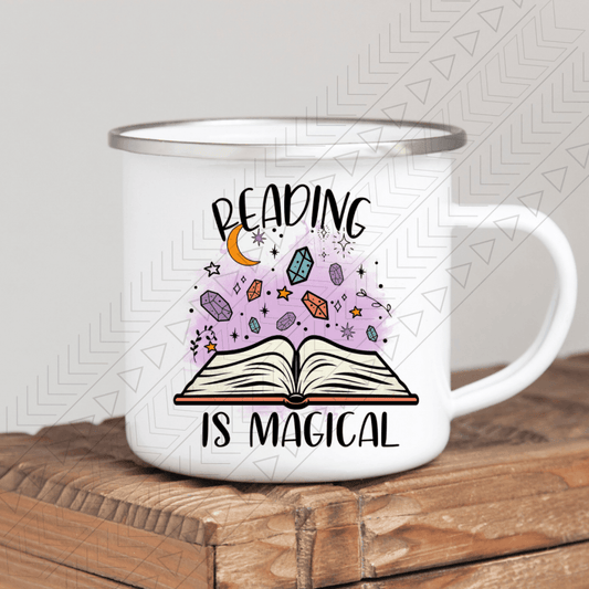 Reading Is Magical Enamel Mug Mug
