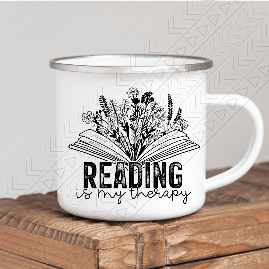 Reading Is My Therapy Mug