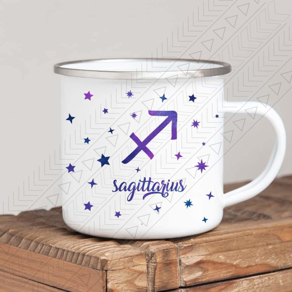 Sagittarius Enamel Mug Mug