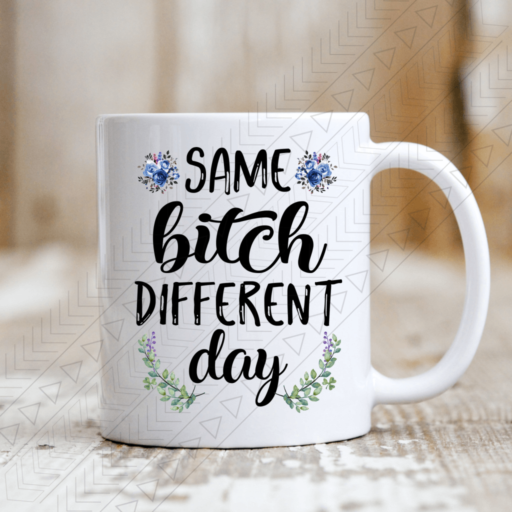 Same B*tch Different Day Mug