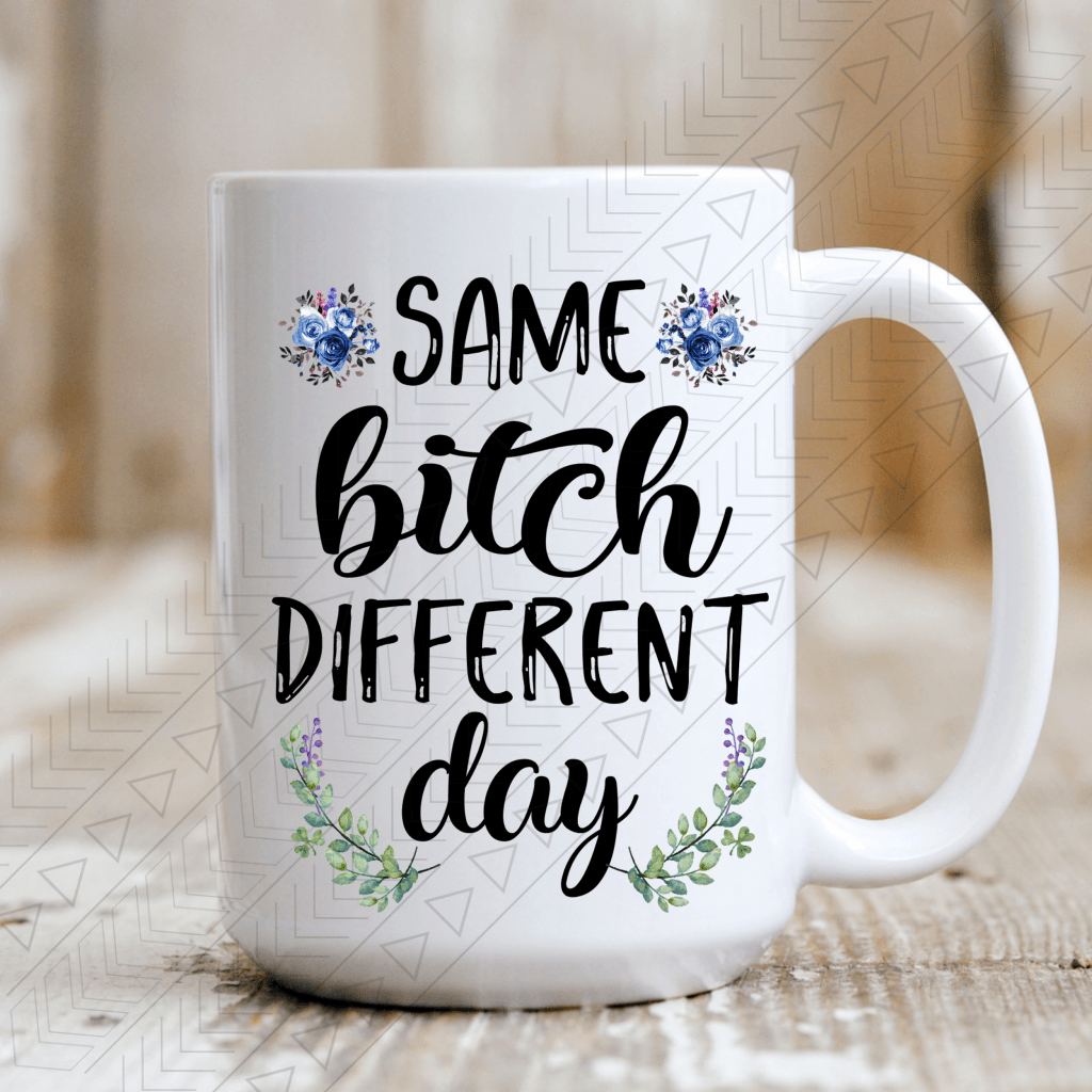 Same B*tch Different Day Mug
