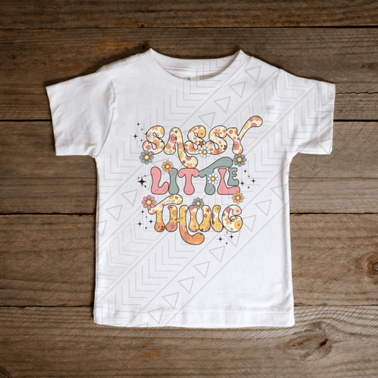 Sassy Little Thing Kids Shirts