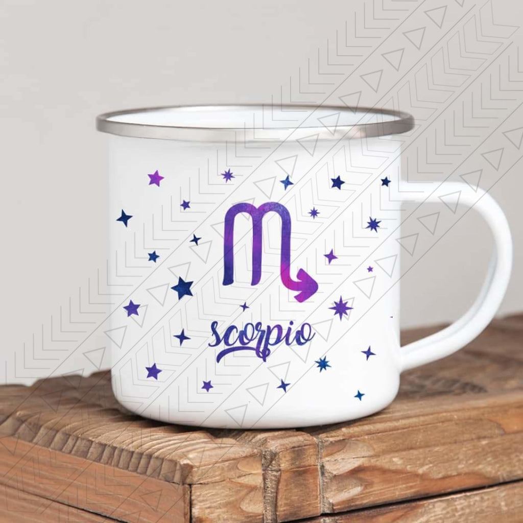 Scorpio Enamel Mug Mug