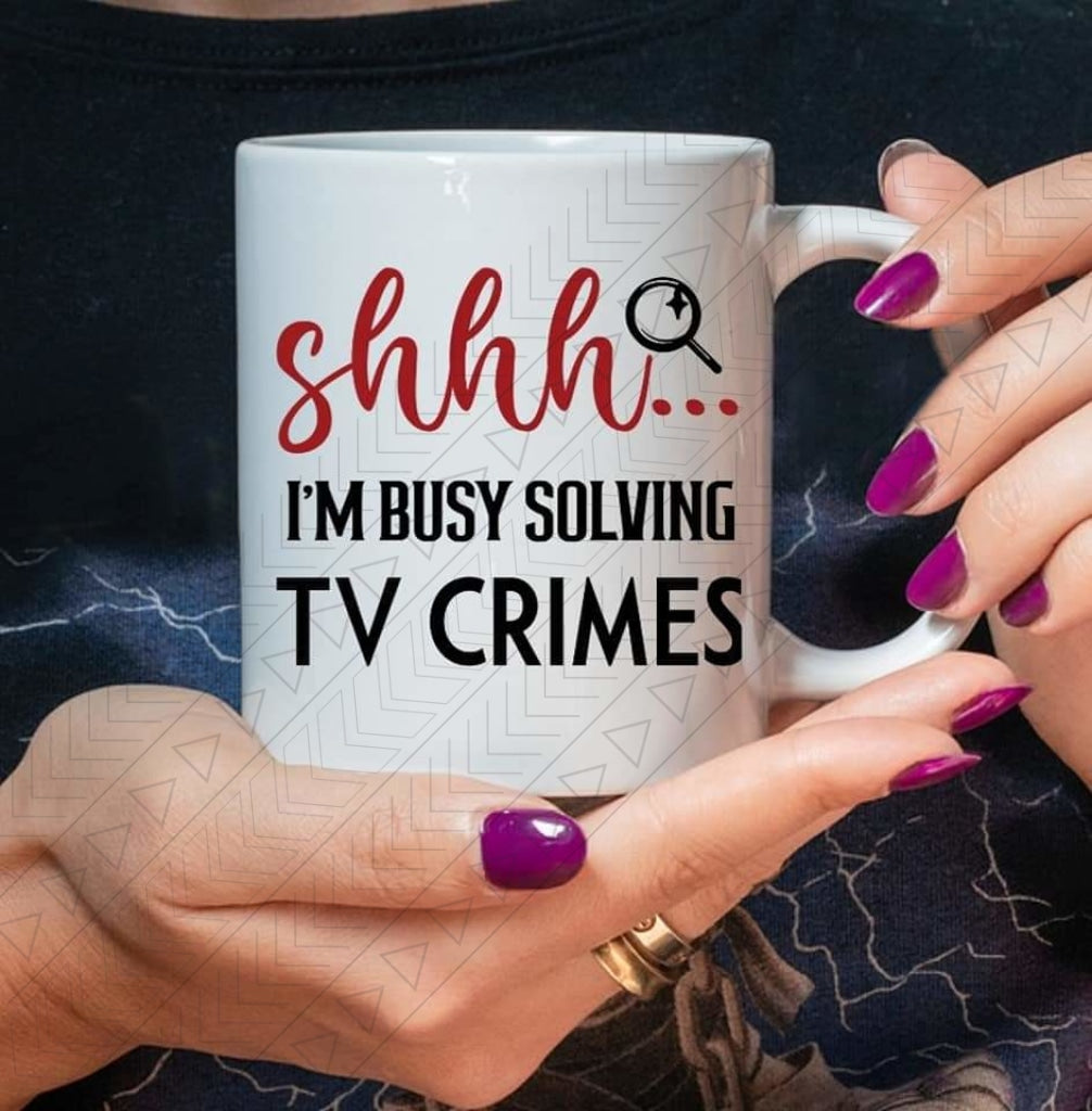 Solving Tv Crimes Ceramic Mug 11Oz Mug