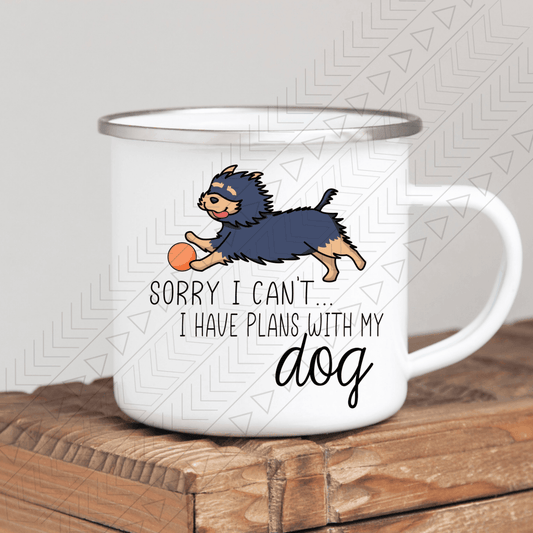 Sorry I Cant Have Plans With My Dog Mug