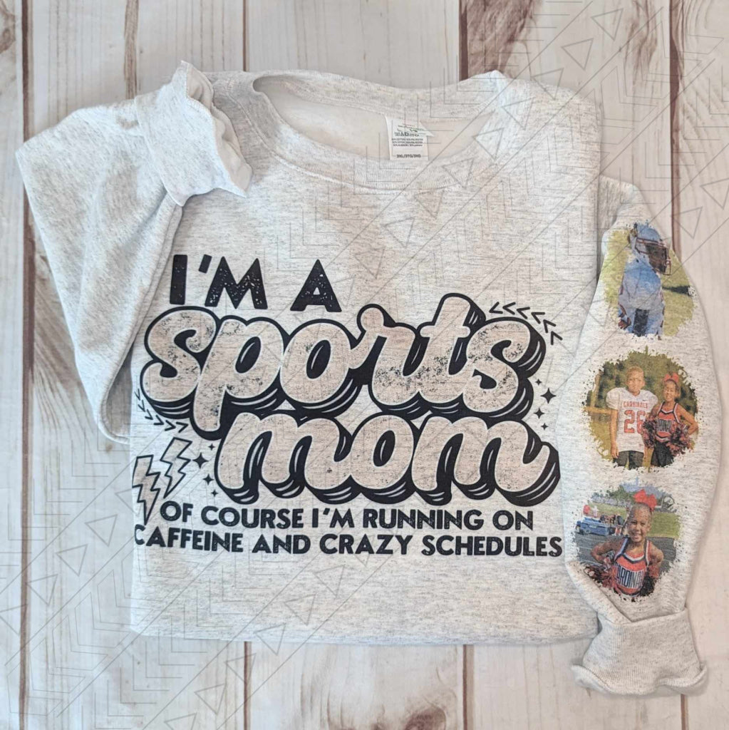 I’m A Sports Mom W/Custom Photos Shirts & Tops