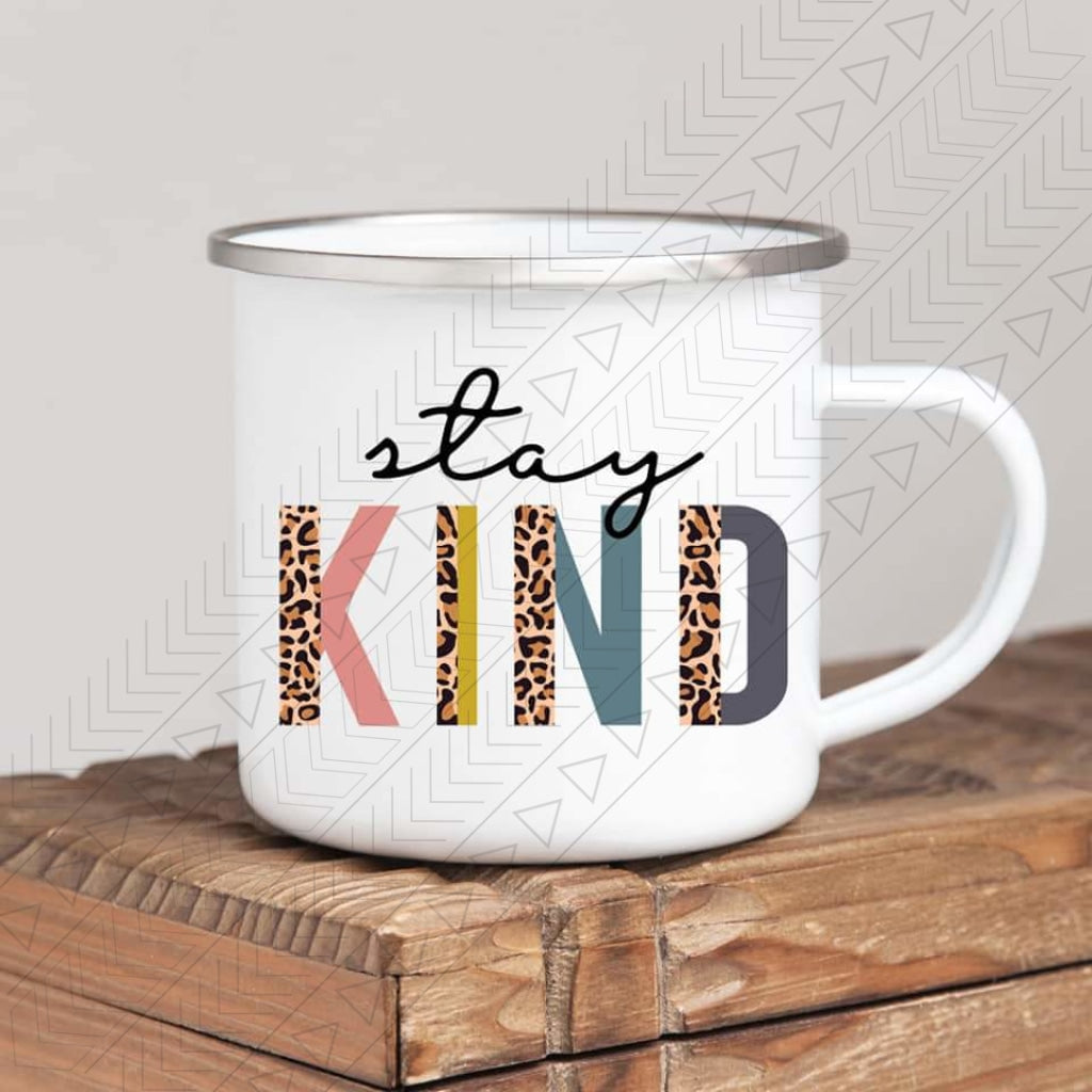 Stay Kind Enamel Mug Mug