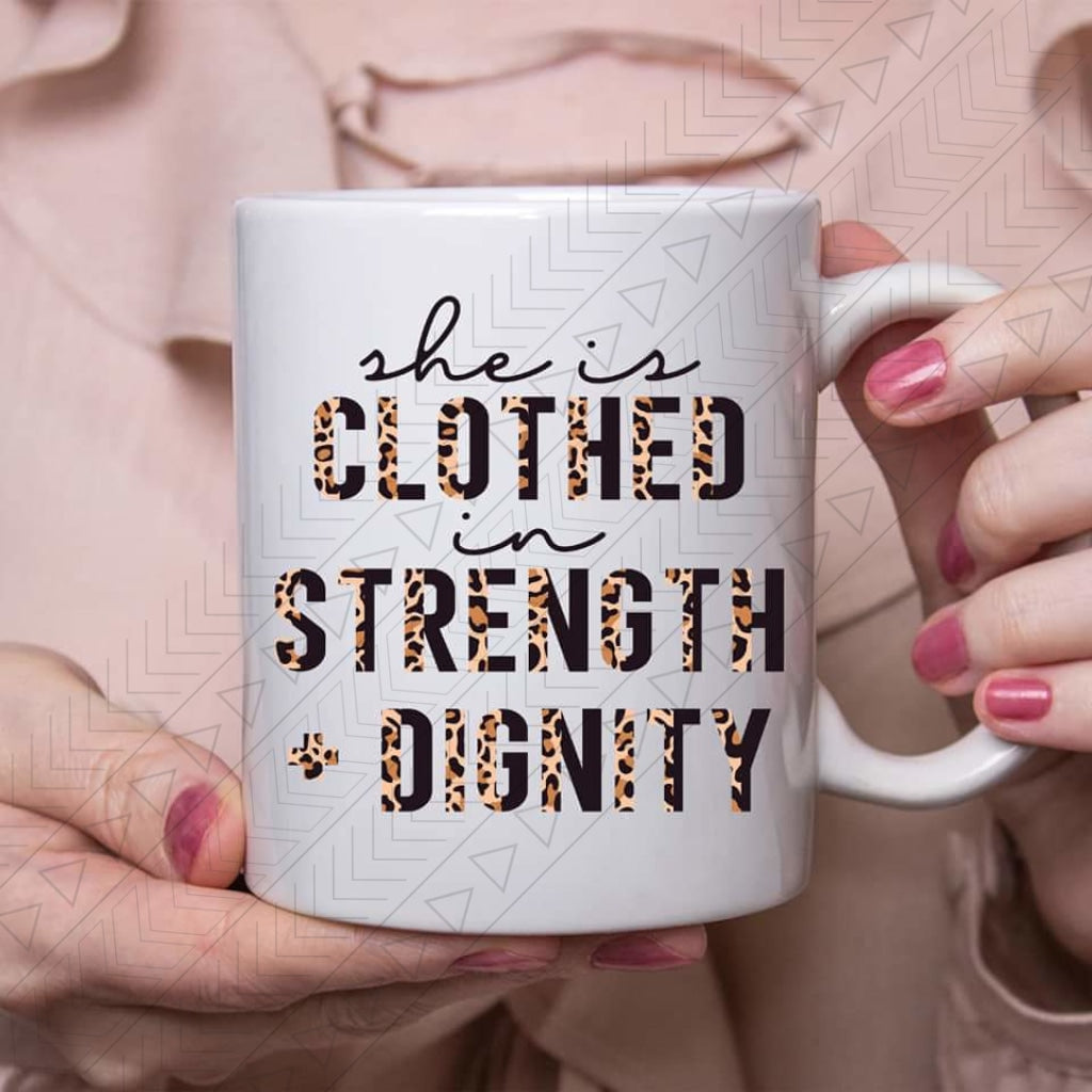 Strength & Dignity Ceramic Mug 11Oz Mug
