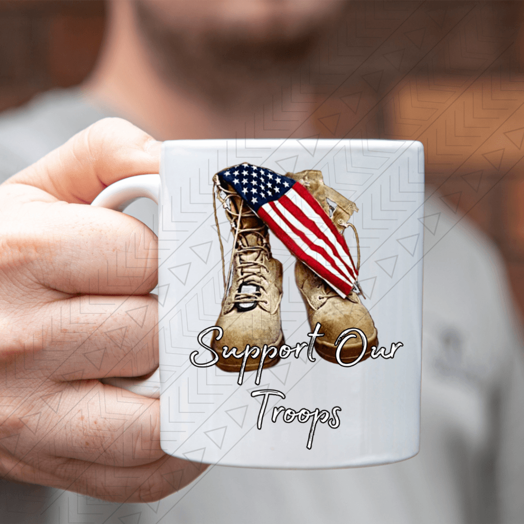 Support Our Troops Ceramic Mug 11Oz Mug
