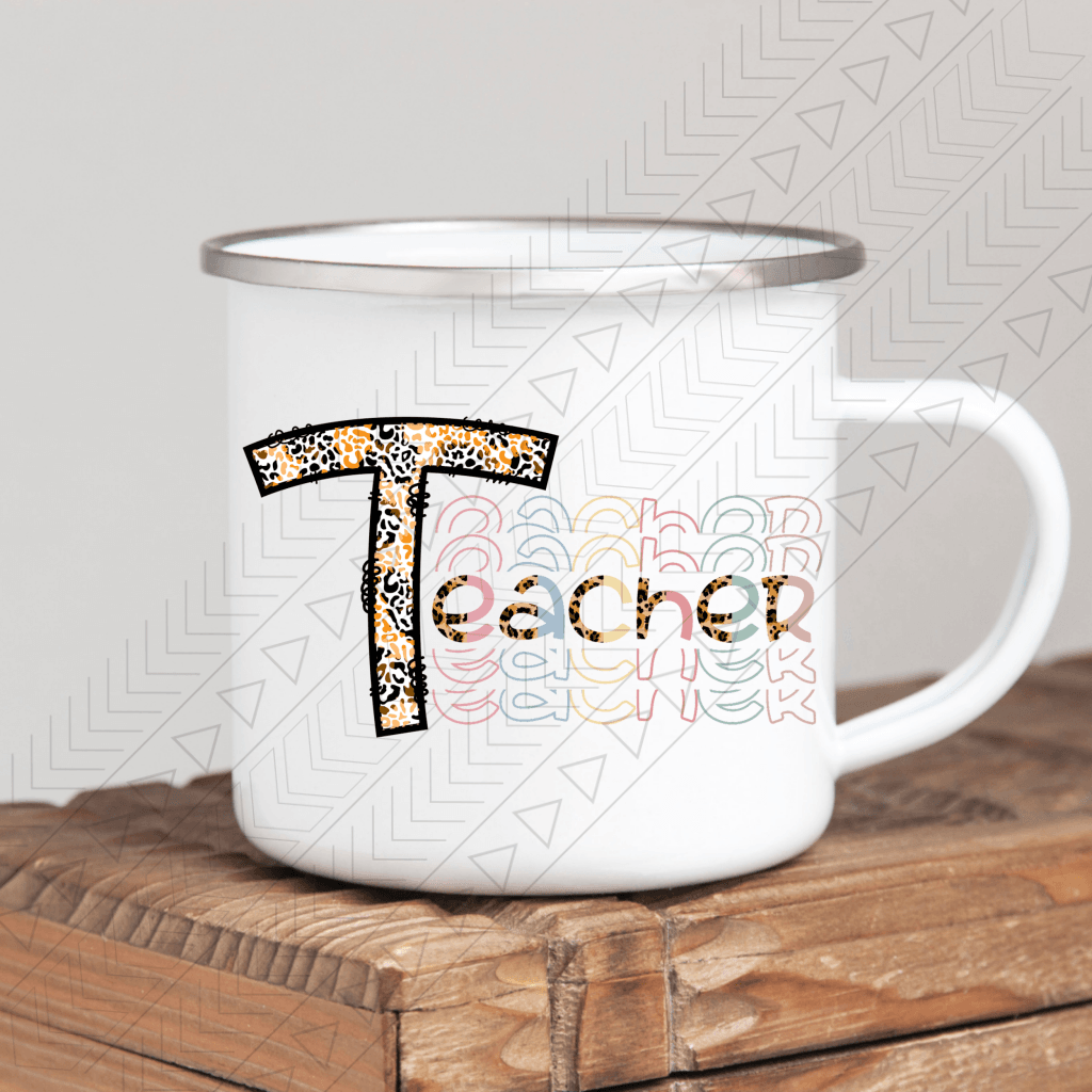 Teacher Enamel Mug Mug