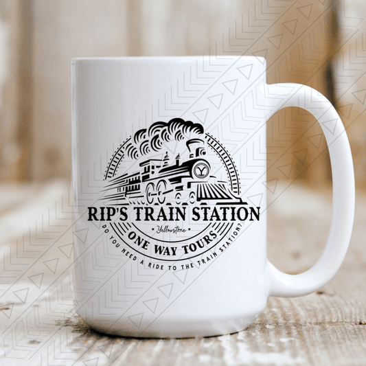 Train Station Mug