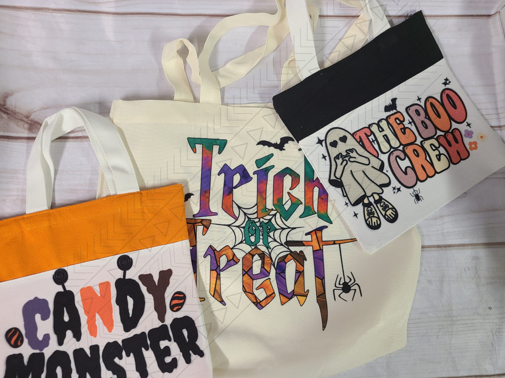 Trick Or Treat Colorful Tote