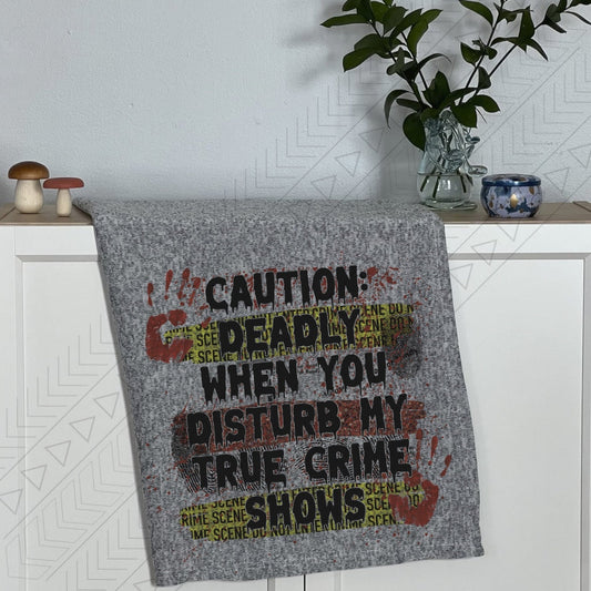 True Crime Blanket Blanket