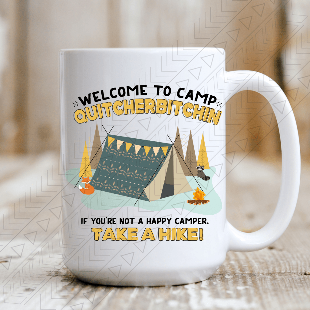 Welcome To Camp Ceramic Mug 15Oz Mug