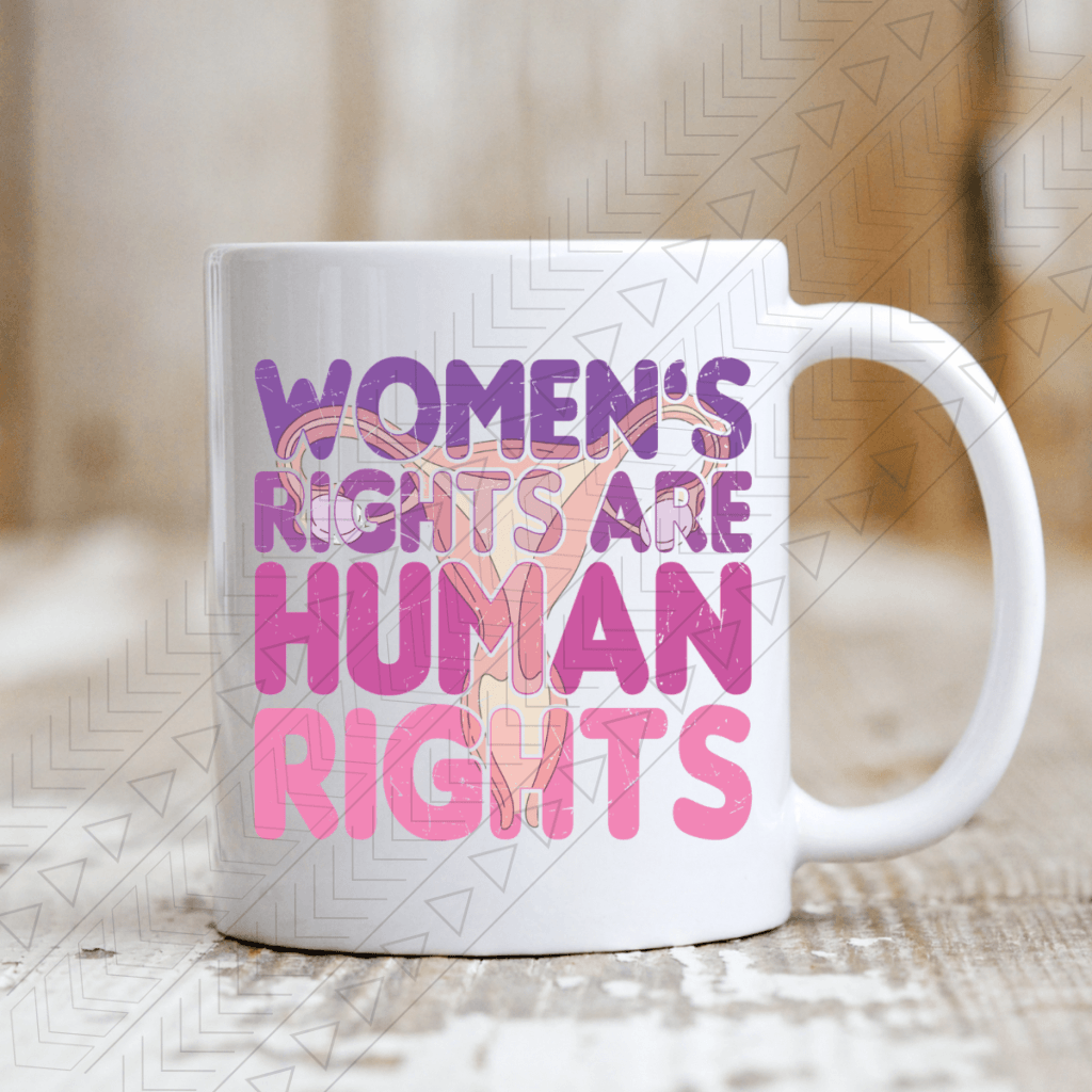Womens Rights Are Human Ceramic Mug 11Oz Mug