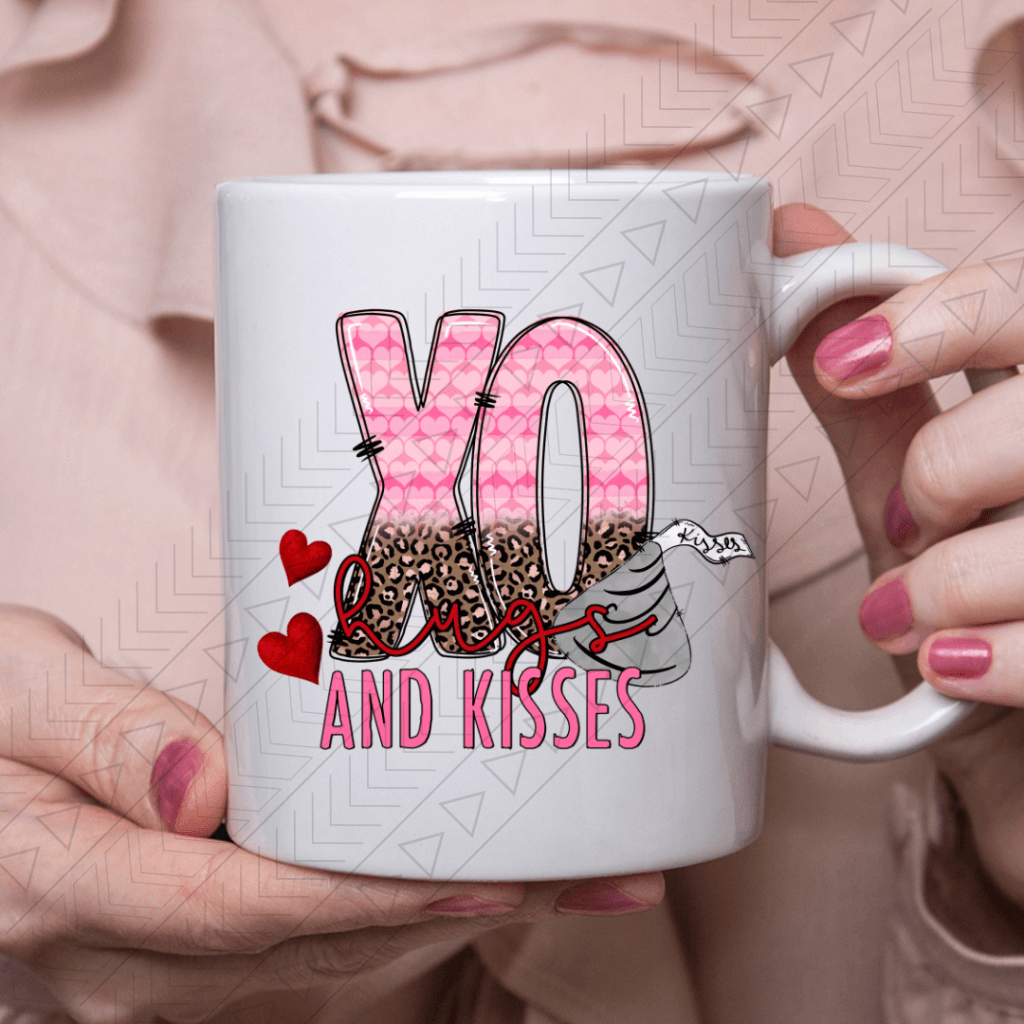 Xo Hugs & Kisses Ceramic Mug 11Oz Mug