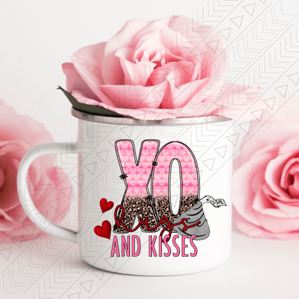 Xo Hugs & Kisses Enamel Mug Mug