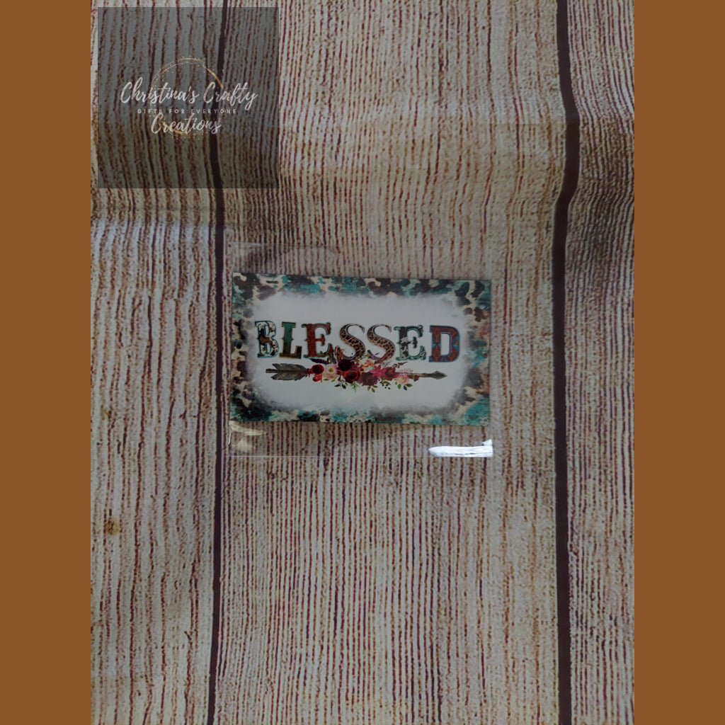 Blessed Keychain and magnet set