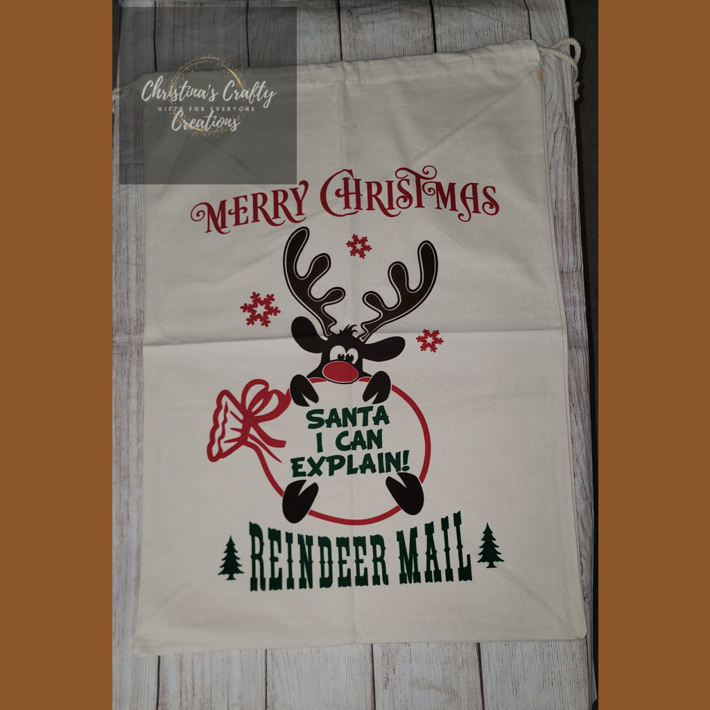 Santa Sacks - Reindeer Mail